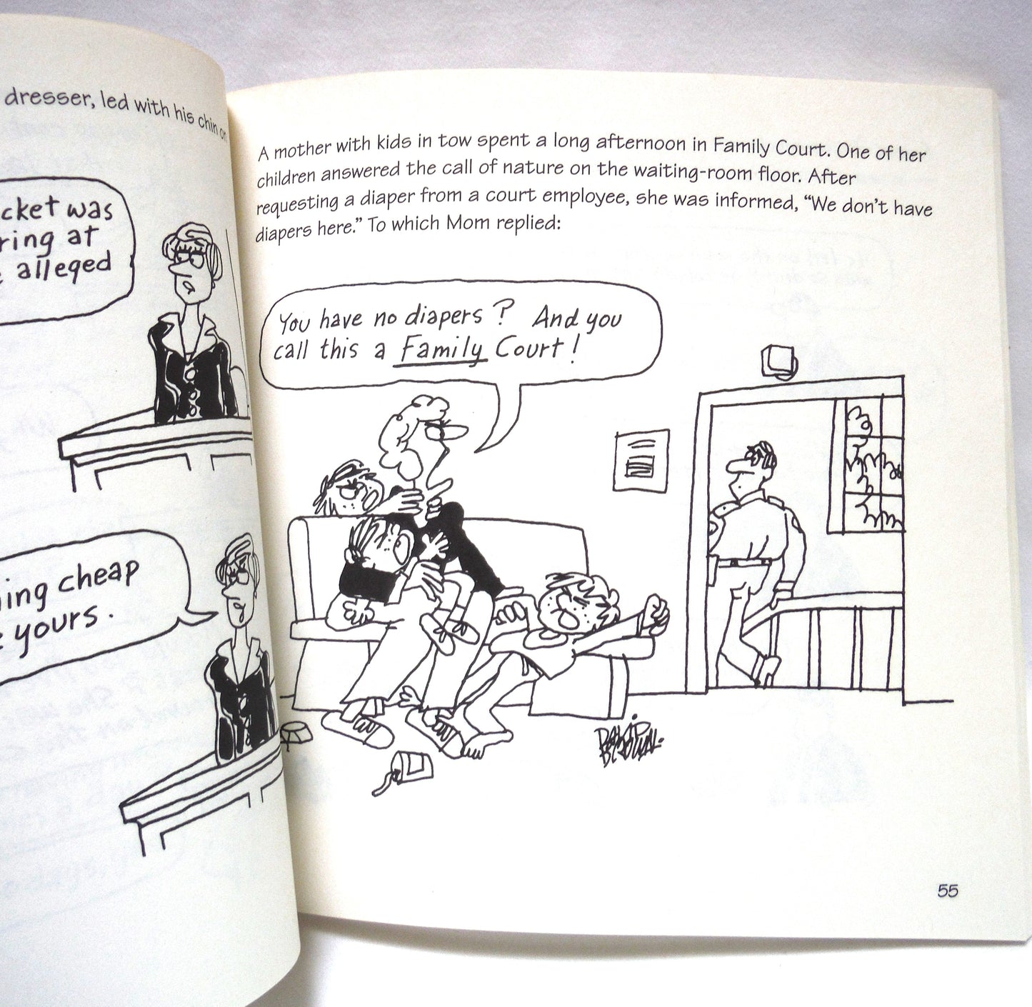 COURT JESTERS, CARTOONS by Peter V. MacDonald, Q.C. and David Brown (1st Ed. SIGNED)