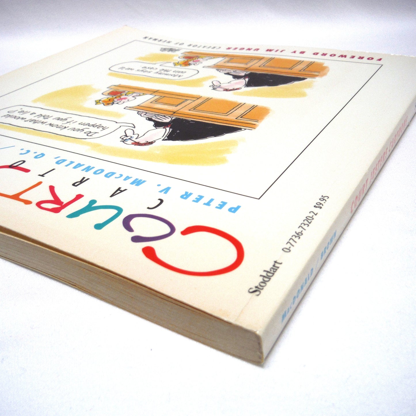 COURT JESTERS, CARTOONS by Peter V. MacDonald, Q.C. and David Brown (1st Ed. SIGNED)