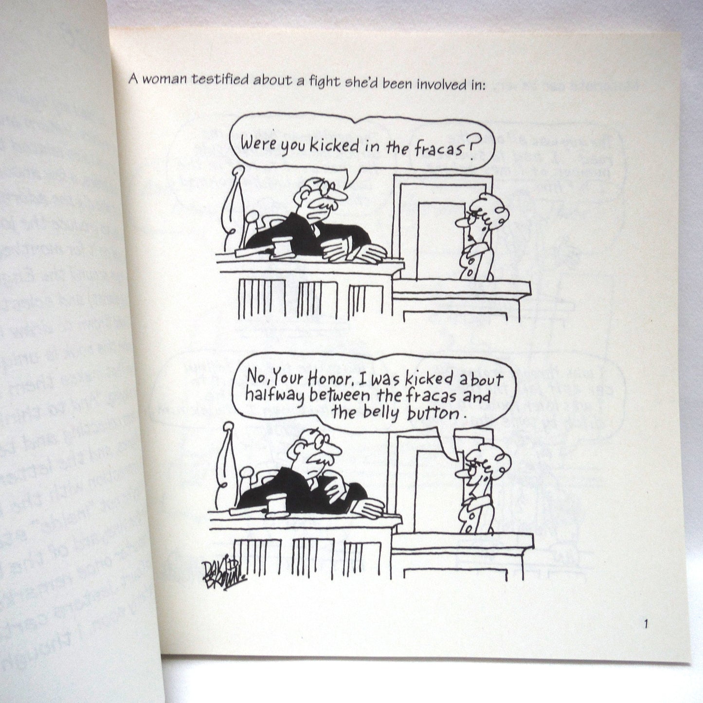 COURT JESTERS, CARTOONS by Peter V. MacDonald, Q.C. and David Brown (1st Ed. SIGNED)