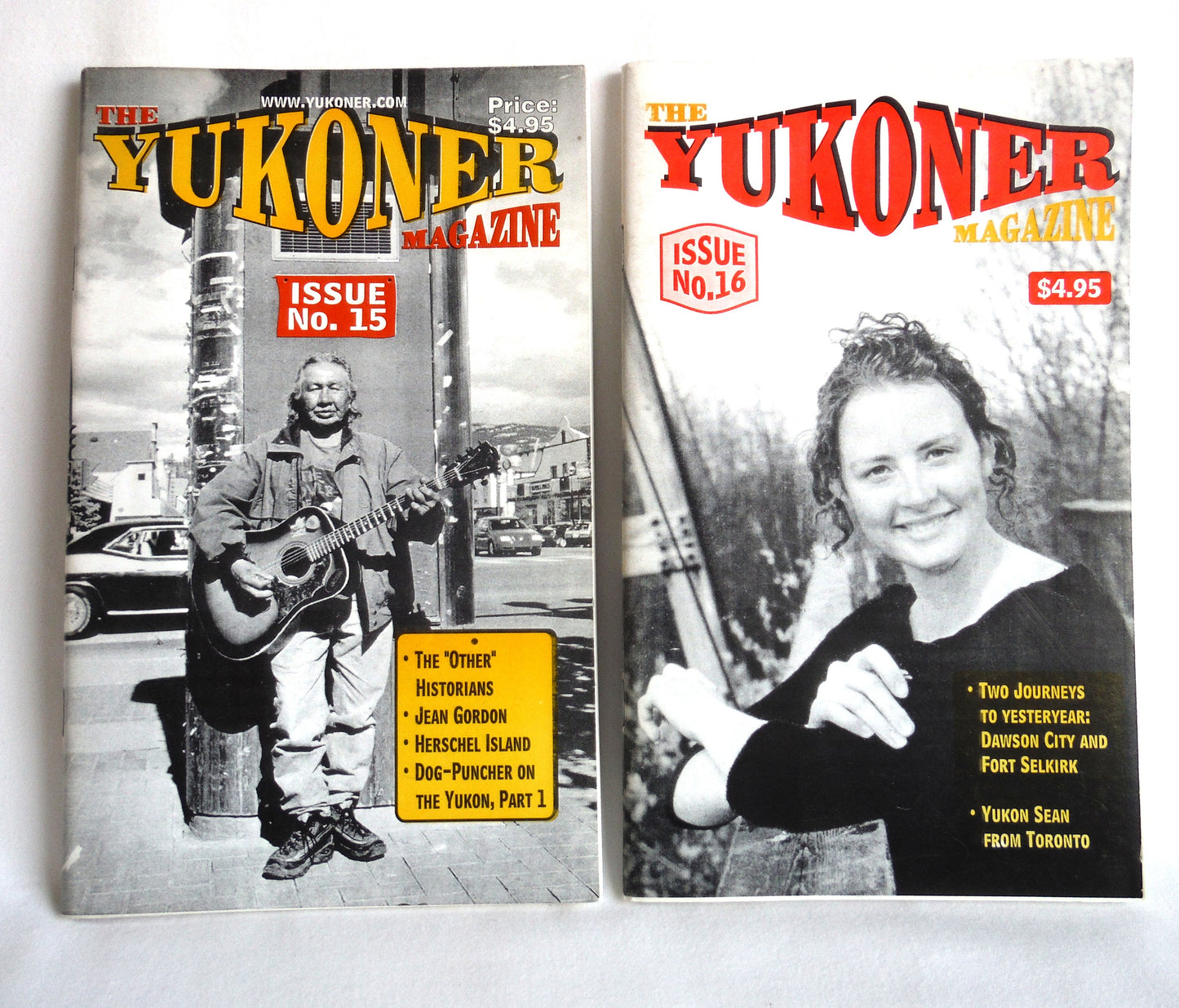 THE YUKONER MAGAZINE, by Greenlink Publishing, Whitehorse, Yukon, CANADA: 26 Issue Instant Collection #1 to #30 (with #7, #14, #17, #20 missing)