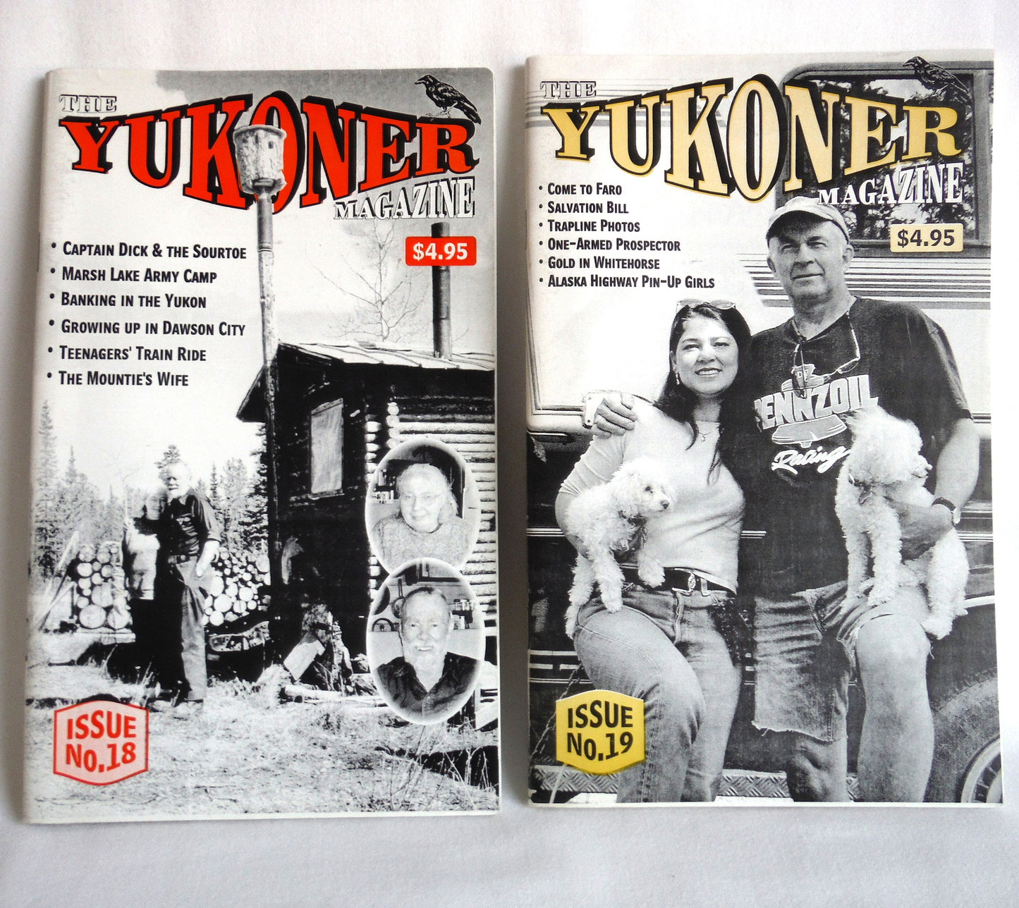 THE YUKONER MAGAZINE, by Greenlink Publishing, Whitehorse, Yukon, CANADA: 26 Issue Instant Collection #1 to #30 (with #7, #14, #17, #20 missing)