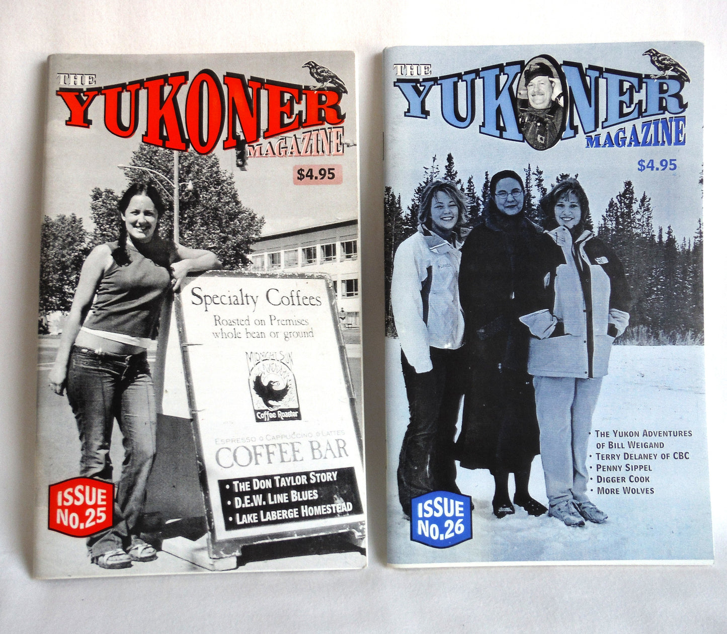 THE YUKONER MAGAZINE, by Greenlink Publishing, Whitehorse, Yukon, CANADA: 26 Issue Instant Collection #1 to #30 (with #7, #14, #17, #20 missing)