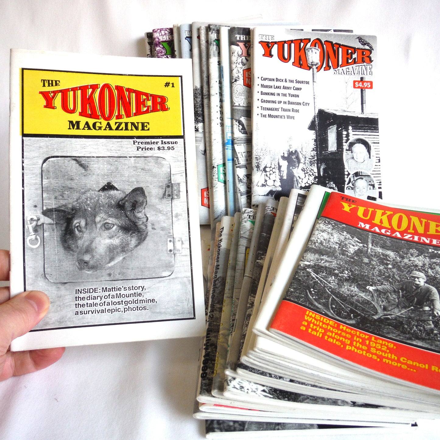 THE YUKONER MAGAZINE, by Greenlink Publishing, Whitehorse, Yukon, CANADA: 26 Issue Instant Collection #1 to #30 (with #7, #14, #17, #20 missing)