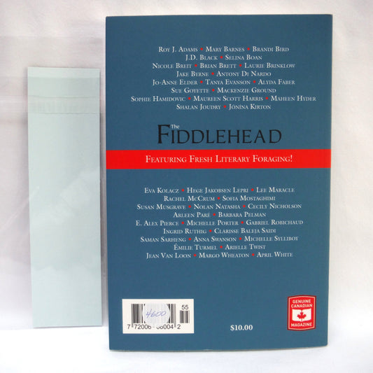 THE FIDDLEHEAD, Atlantic Canada's International Literary Journal, 75th Anniversary Issue 1945-2020 (2020 1st Ed.)