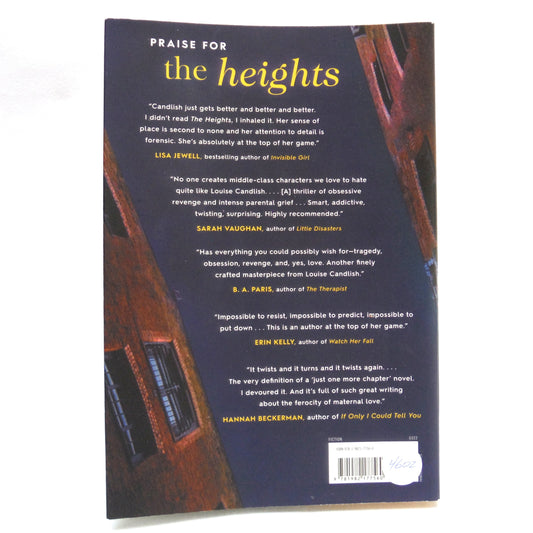 THE HEIGHTS, A Novel by Louise Candlish (2022 1st US Ed.)