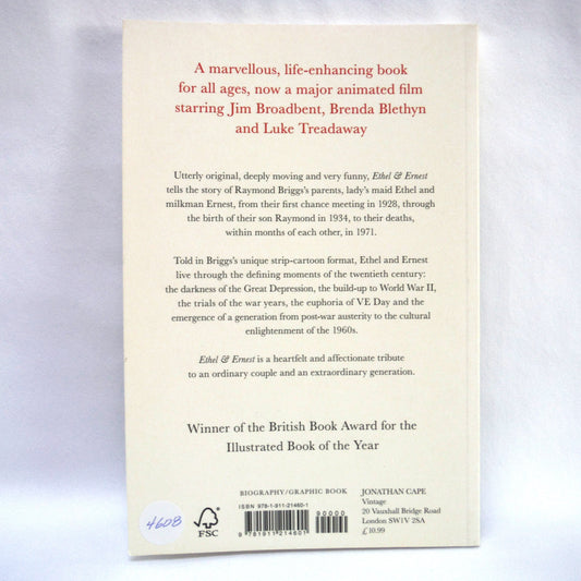 ETHEL & ERNEST, A True Story from the creator of 'The Snowman', by Raymond Briggs (2002 1st PB Ed.)