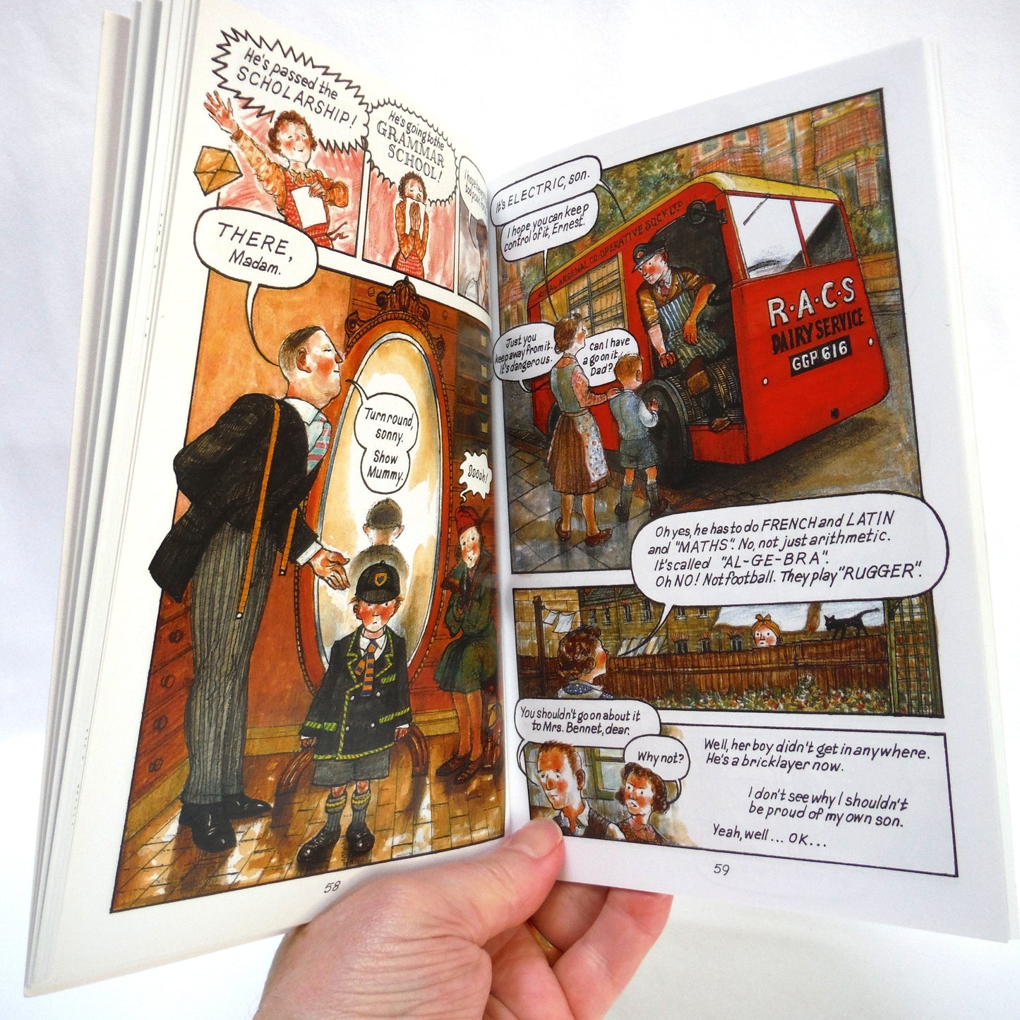 ETHEL & ERNEST, A True Story from the creator of 'The Snowman', by Raymond Briggs (2002 1st PB Ed.)