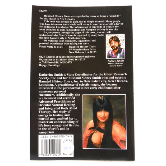 GHOSTS and VAMPIRES OF NEW ORLEANS, Haunted History Tours by Katherine Smith (1998 1st Ed.)