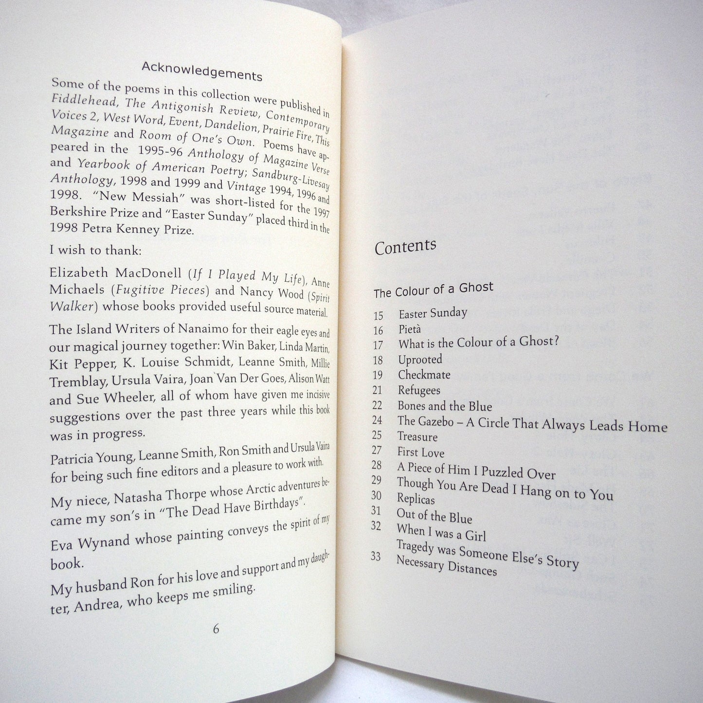 THE SHADOWS FALL BEHIND, Poems by Margo Button (2000 1st Ed.)