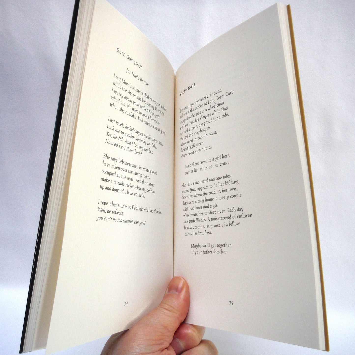 THE SHADOWS FALL BEHIND, Poems by Margo Button (2000 1st Ed.)
