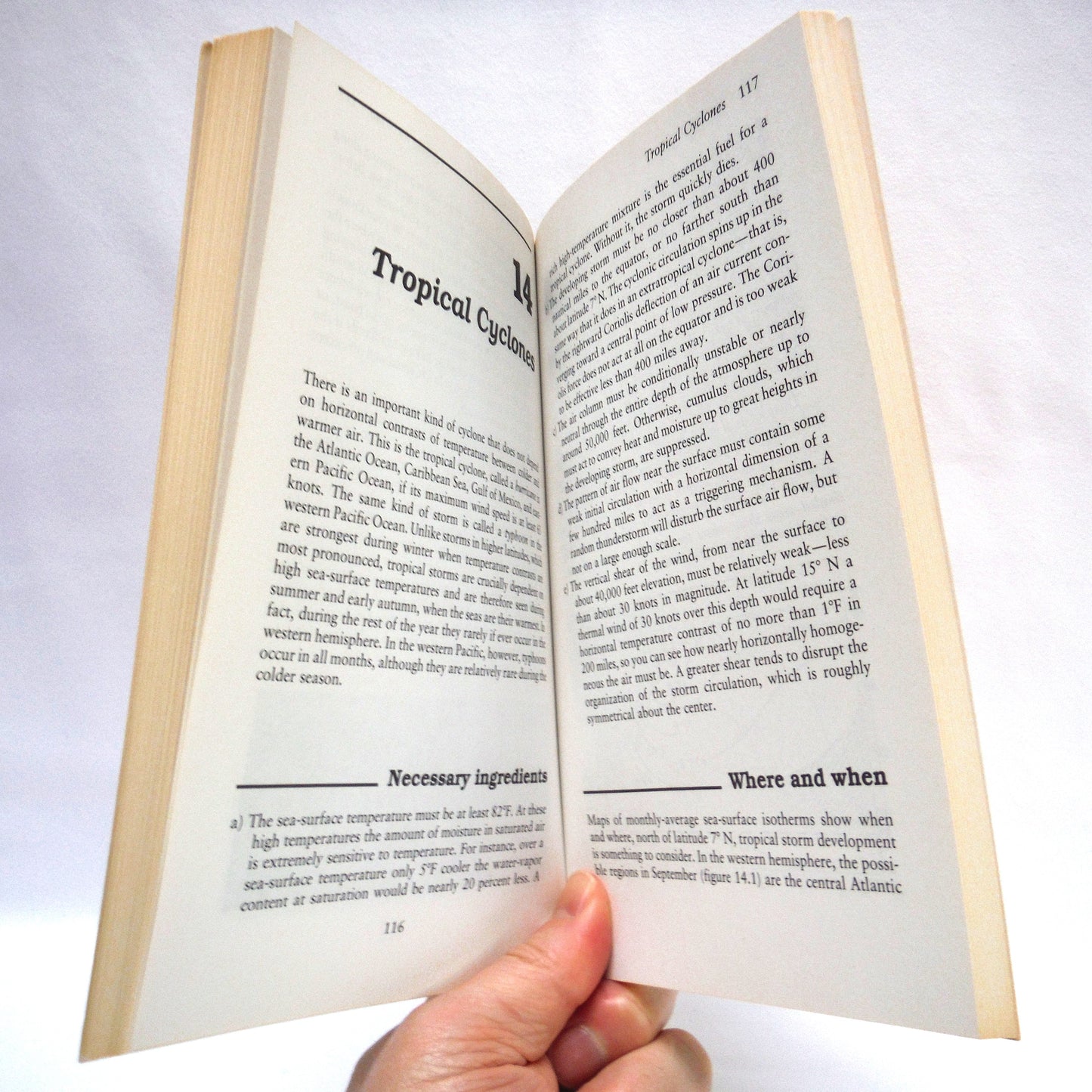 WEATHER AT SEA, The Seamanship Series, by David Houghton and Fred Sanders (1988 1st Ed.)