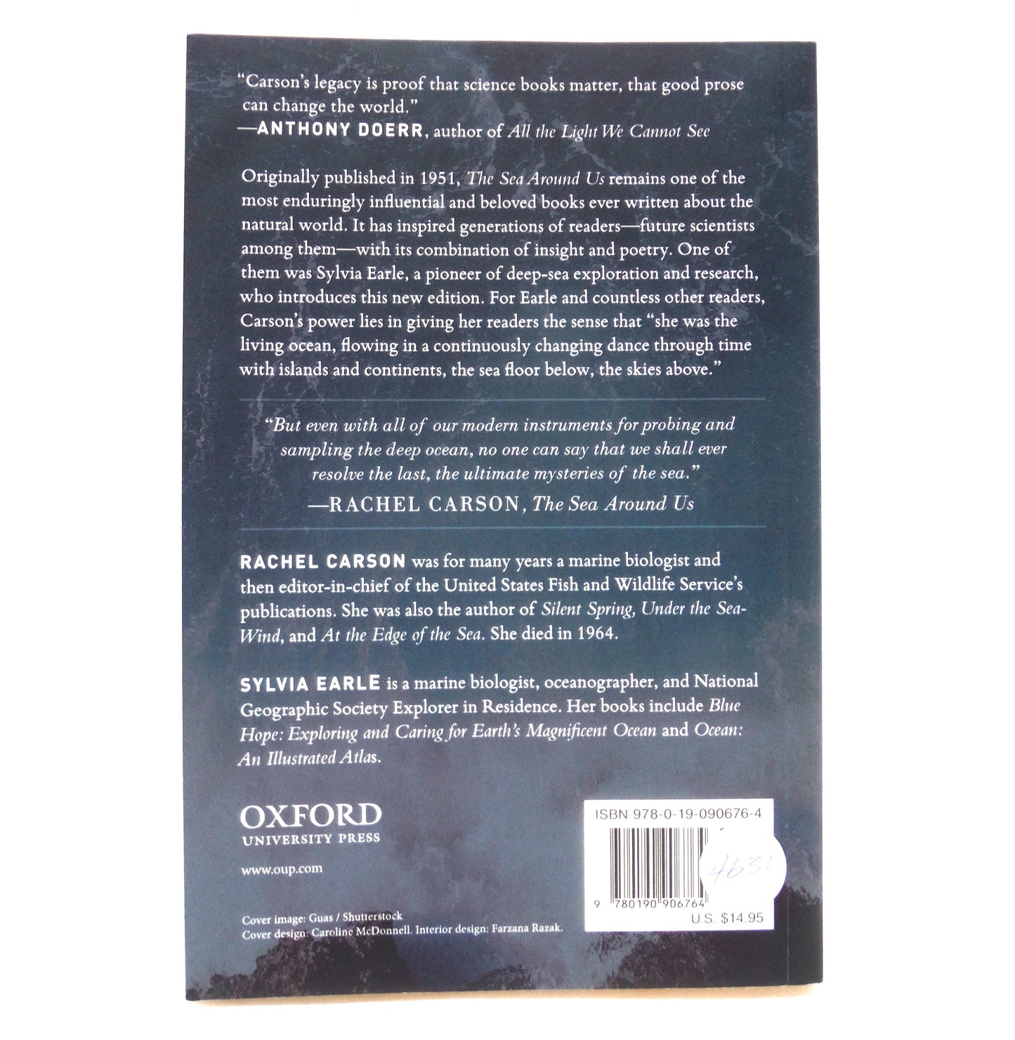 THE SEA AROUND US, The Natural World Story by Rachel Carson, 2018