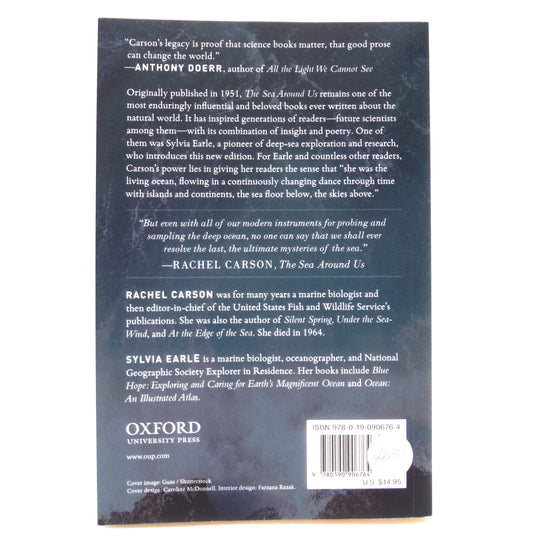 THE SEA AROUND US, The Natural World Story by Rachel Carson, 2018