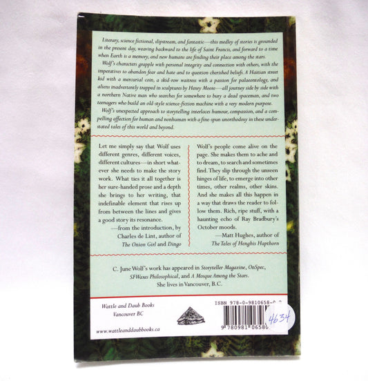 FINDING CREATURES and Other Stories, by C. June Wolf (2008 1st Ed.)