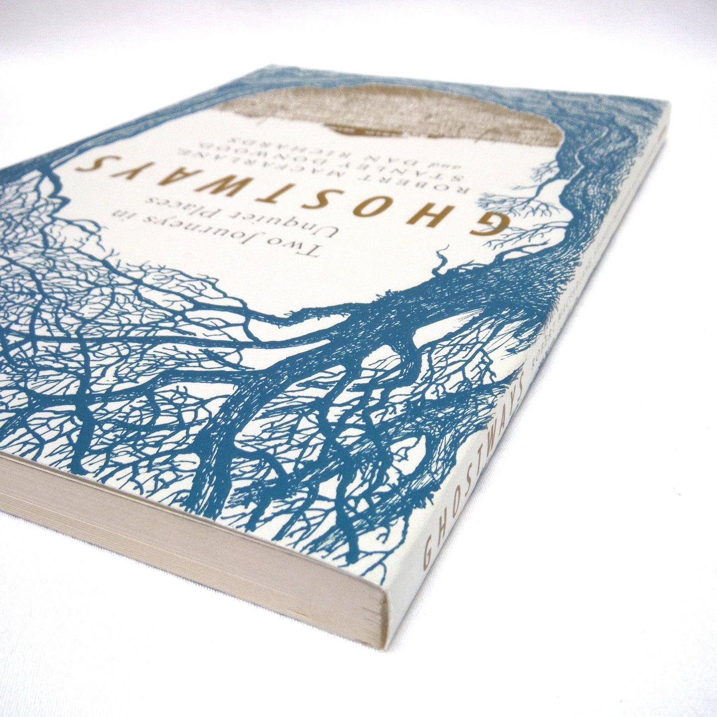 GHOSTWAYS, Two Journeys in Unquiet Places, by Robert MacFarlane, Stanley Donwood, and Dan Richards (2000 1st Ed.)