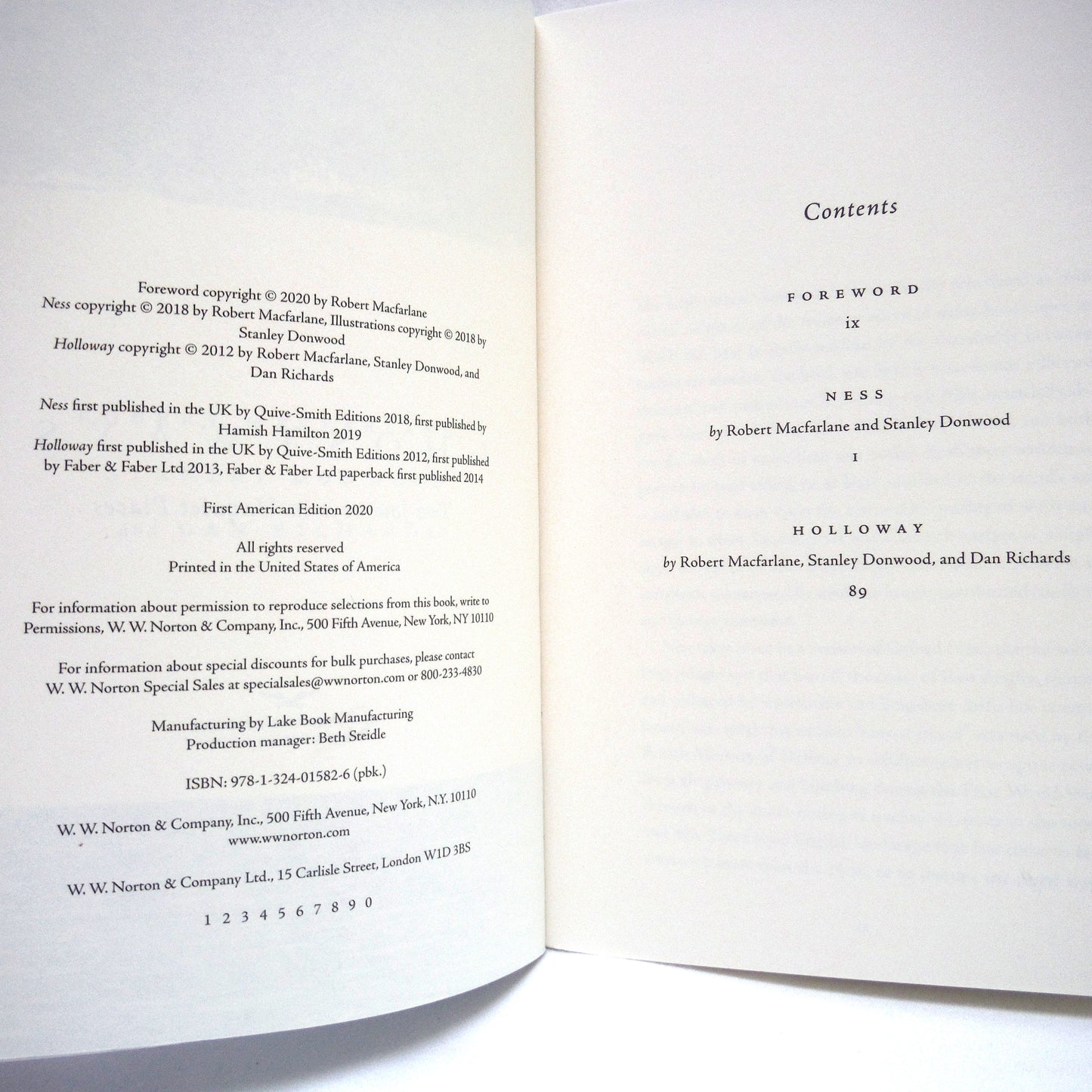 GHOSTWAYS, Two Journeys in Unquiet Places, by Robert MacFarlane, Stanley Donwood, and Dan Richards (2000 1st Ed.)
