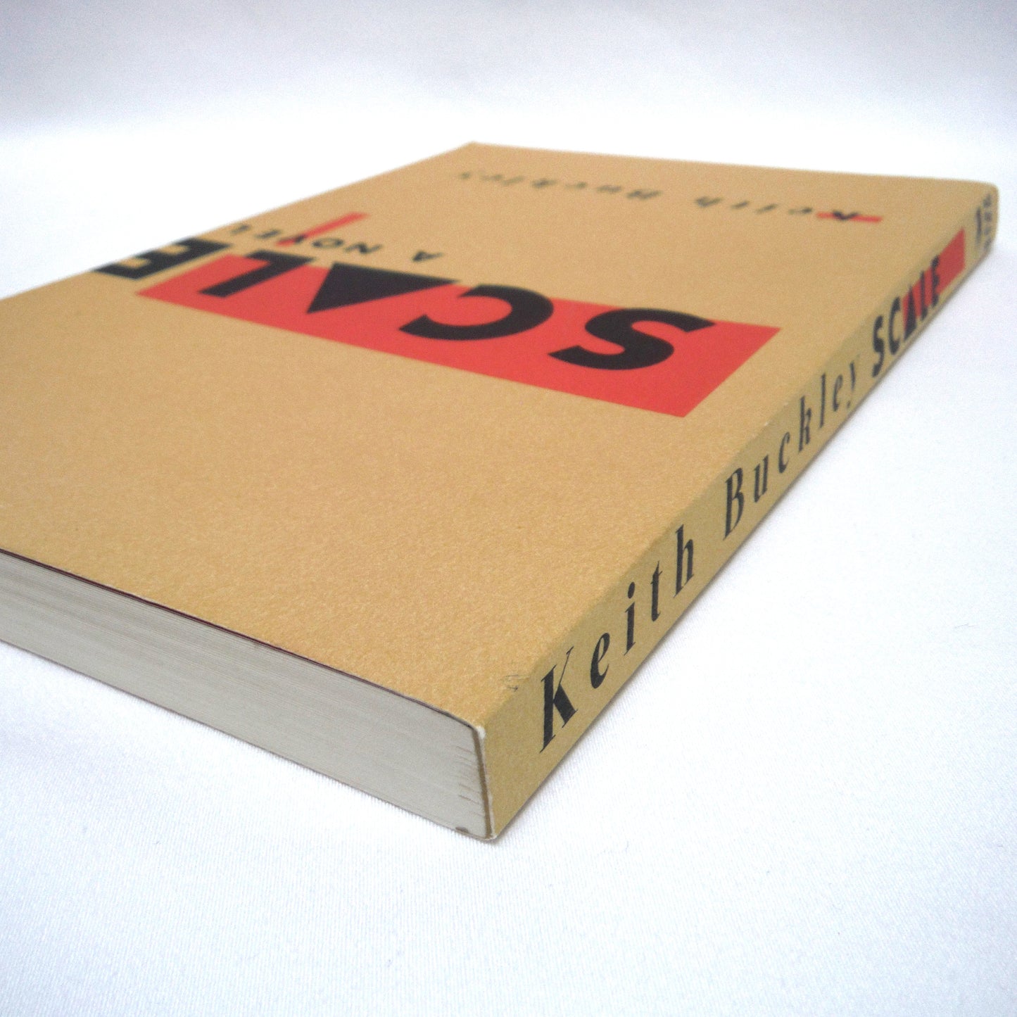 SCALE, A Novel by Keith Buckley (2015 1st Ed.)