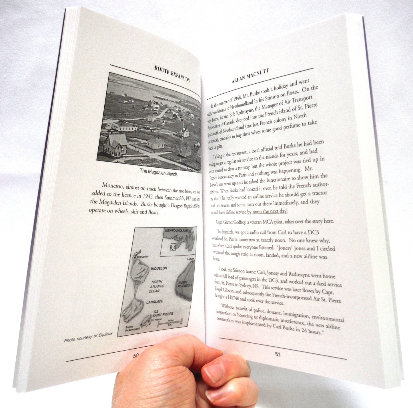 A BIOGRAPHY OF CARL F. BURKE, M.B.E., Canadian Aviation Pioneer, by Allan MacNutt (2002 1st Ed.)