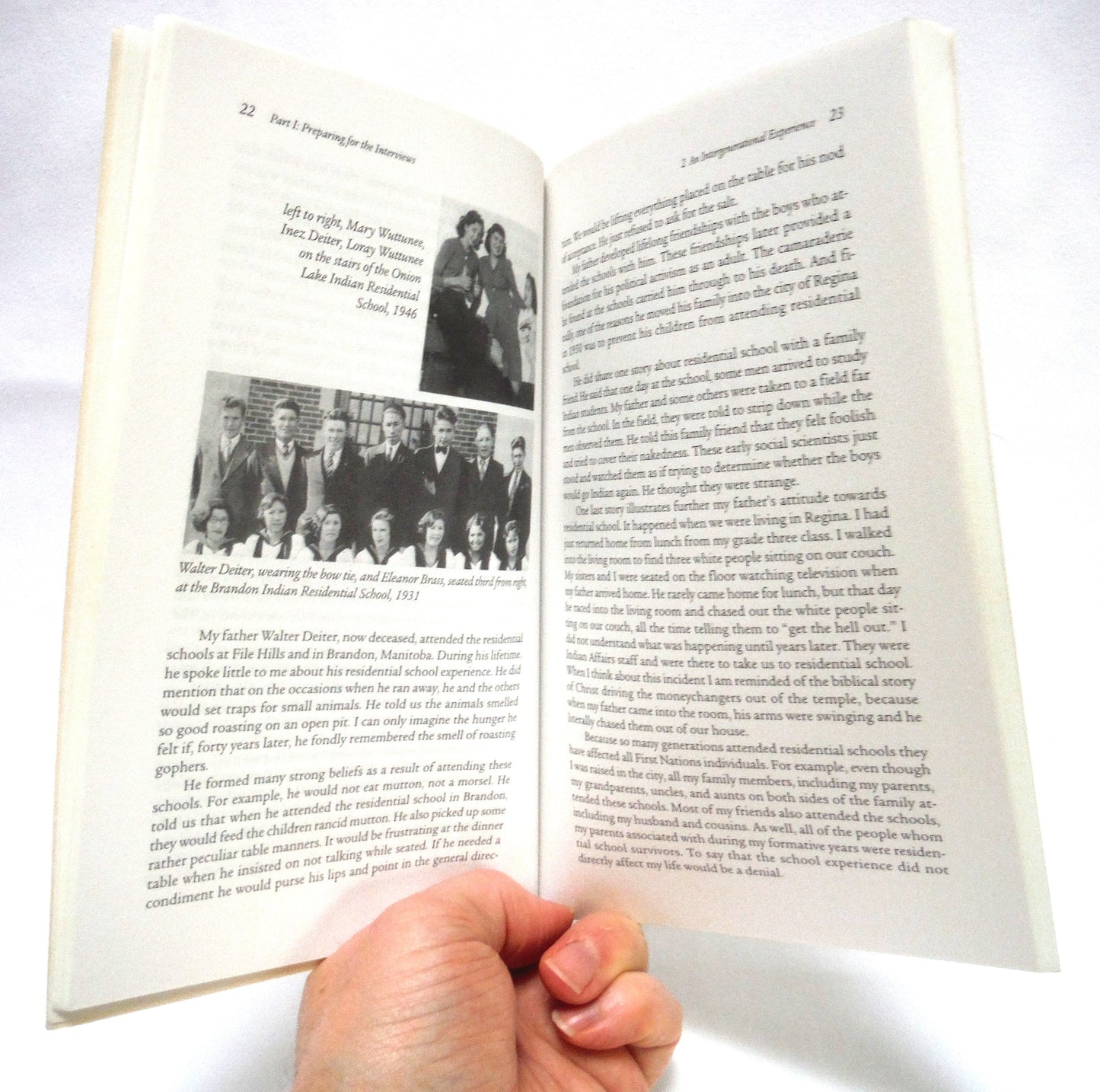 FROM OUR MOTHERS' ARMS, The Intergenerational Impact of Residential Schools in Saskatchewan, by Constance Deiter (1999 1st Ed.)
