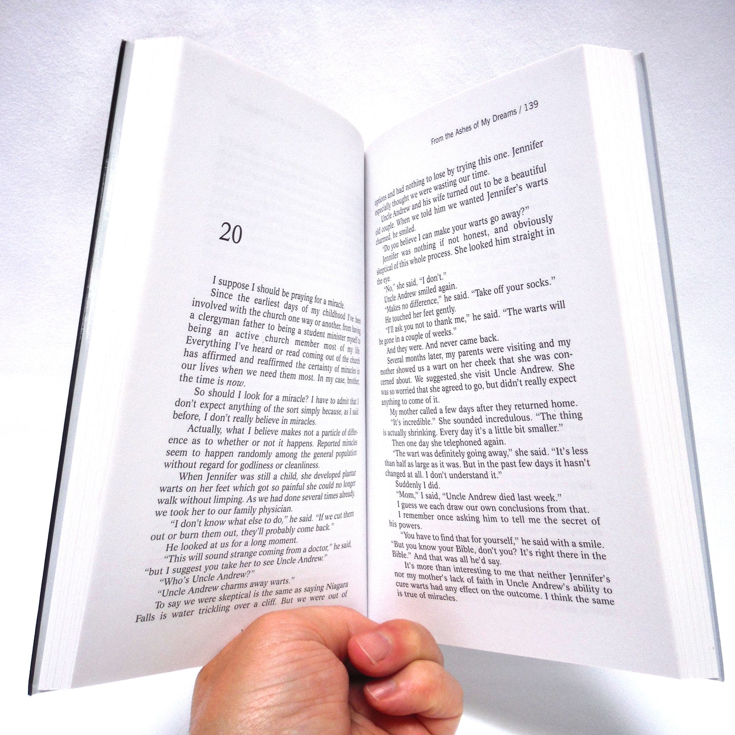 FROM THE ASHES OF MY DREAMS, by Ed Smith (2001 1st Ed.)