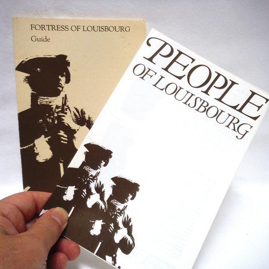 FORTRESS OF LOUISBOURG, The Official Souvenir Guide by Christopher Moore, and Sketches by Terry Sunderland (1981 1st Ed.)