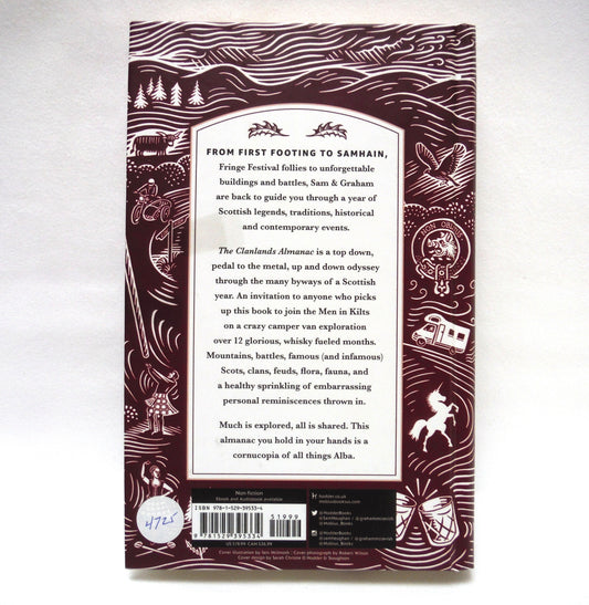 THE CLANLANDS ALMANAC, Seasonal Stories From Scotland, by Sam Heughan and Graham McTavish (2021 1st Ed.)
