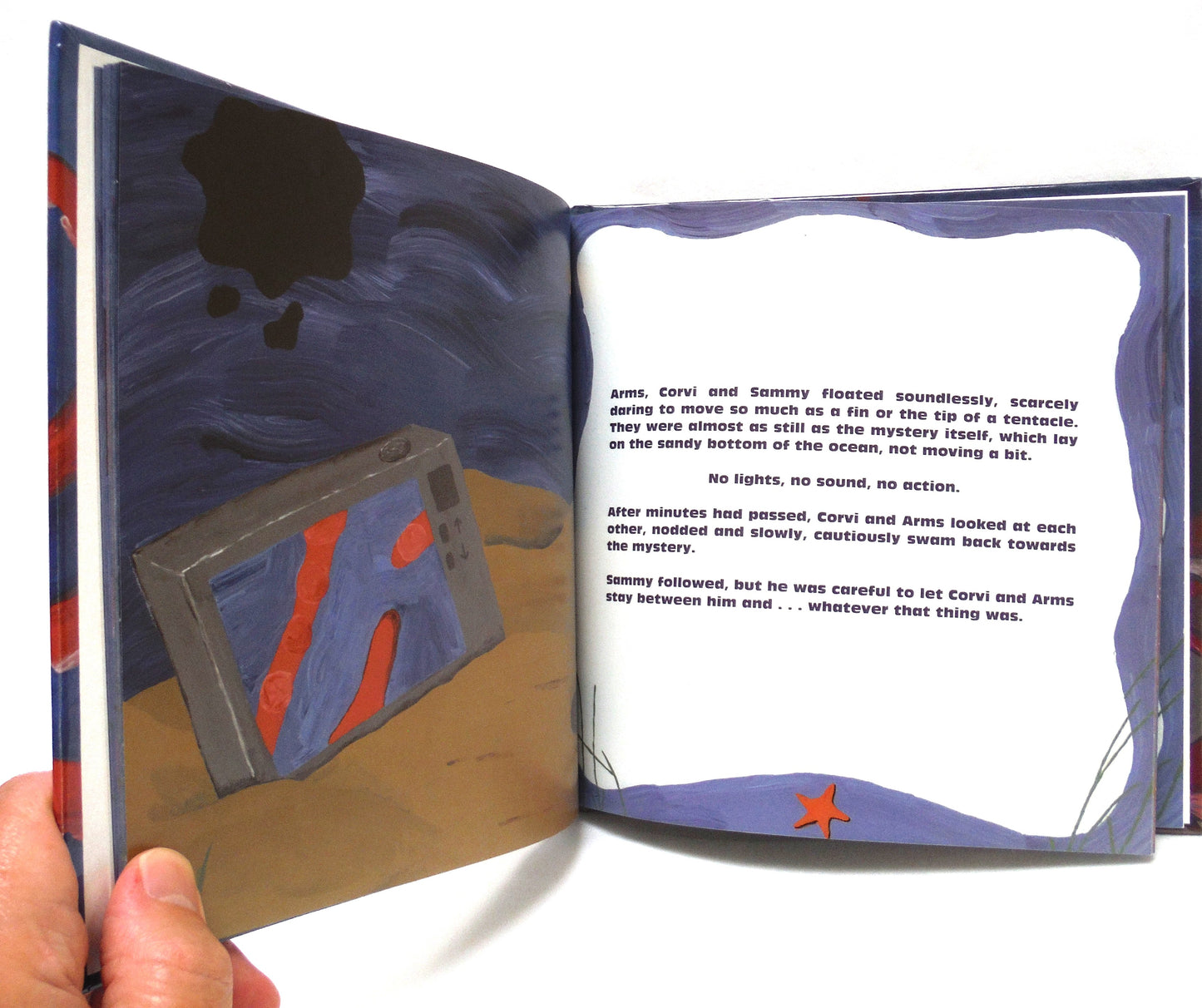THE UNDERWATER MYSTERY, A Young Reader's Deep Sea Adventure, by Helena Long and Brenna Smith (2008 1st Ed.)