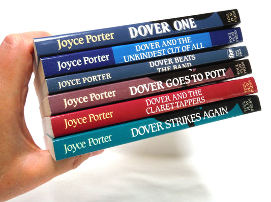 DOVER MYSTERY BOOKS, By Joyce Porter, Published by Foul Play Press: A PAUL'S SPECIAL 6-PACK OF LIKE-NEW BOOKS!