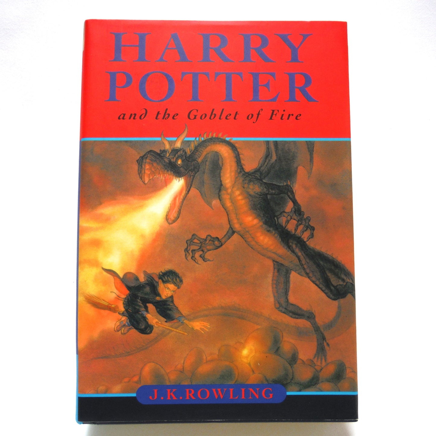 HARRY POTTER and The Goblet of Fire, by J.K. Rowling (2000 1st CDN Raincoast Books Ed.) BRAND NEW OLD STOCK!