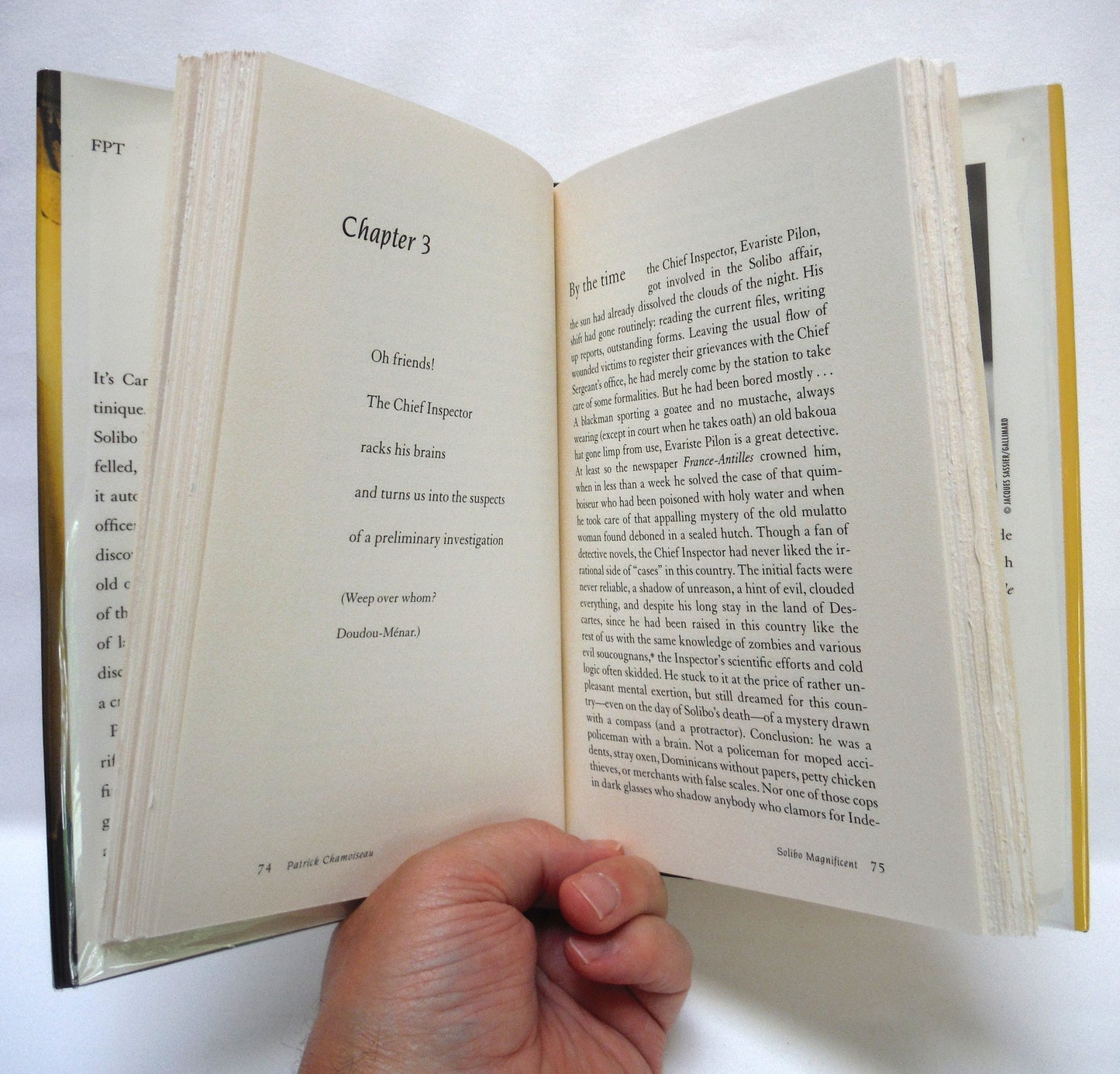 SOLIBO MAGNIFICENT, A Novel by Patrick Chamoiseau (2000 1st Ed.)