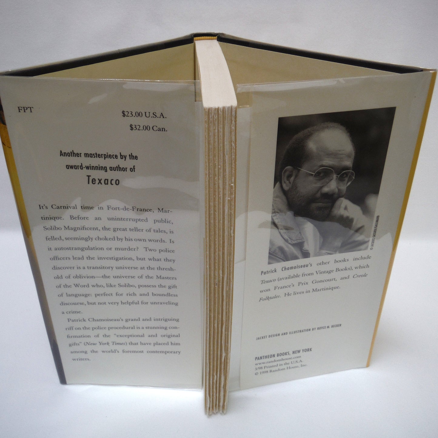 SOLIBO MAGNIFICENT, A Novel by Patrick Chamoiseau (2000 1st Ed.)