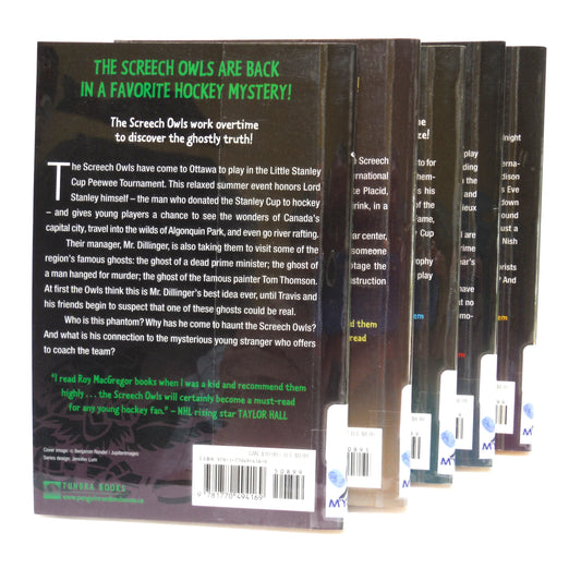 ROY MacGREGOR and THE SCREECH OWLS, A Paul's Special Very Unique Set of 5 Mystery Books!