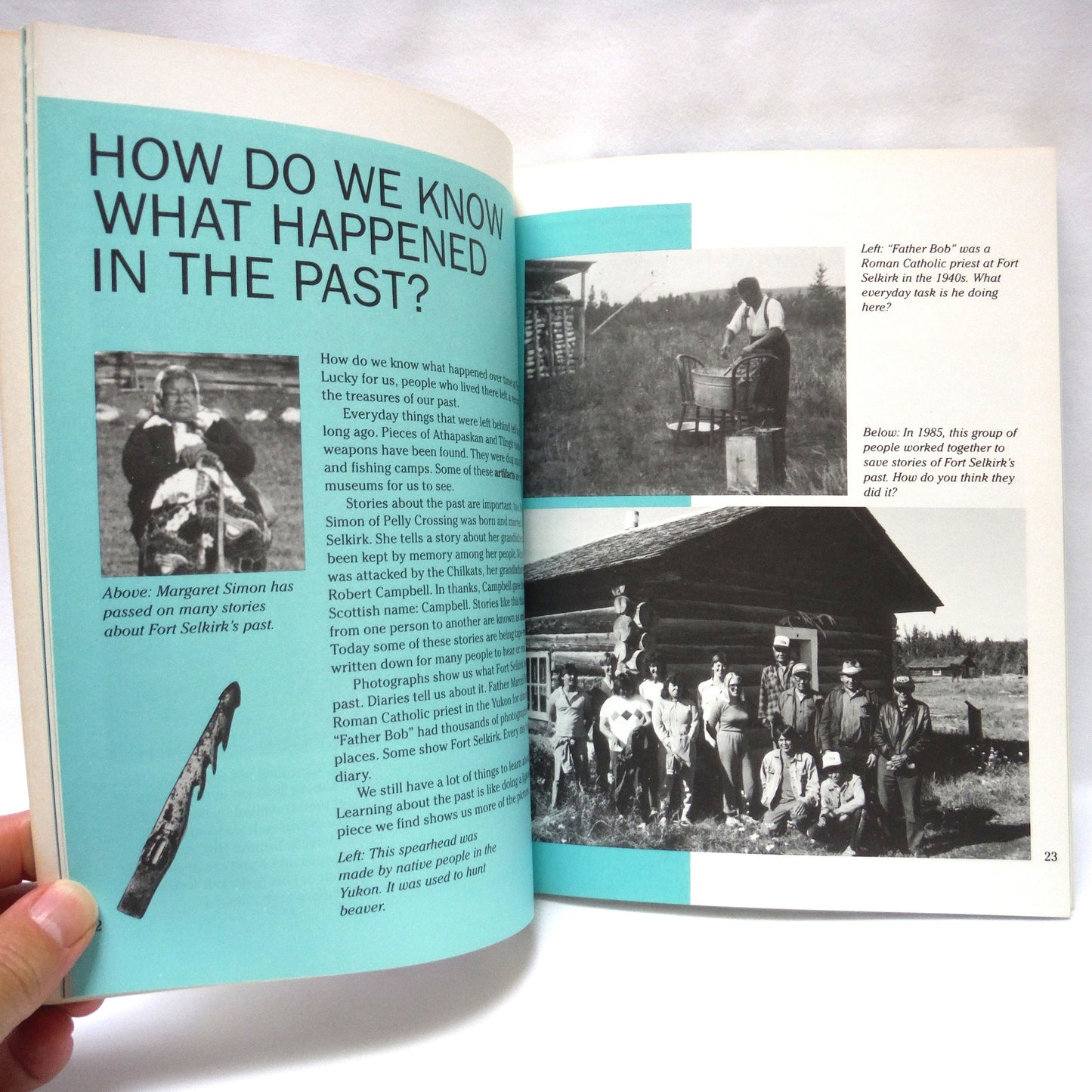 EXPLORING the YUKON'S PAST, A Canadian Social Studies Program for Elementary Schools, by Heather Smith Siska (1987 1st Ed.)