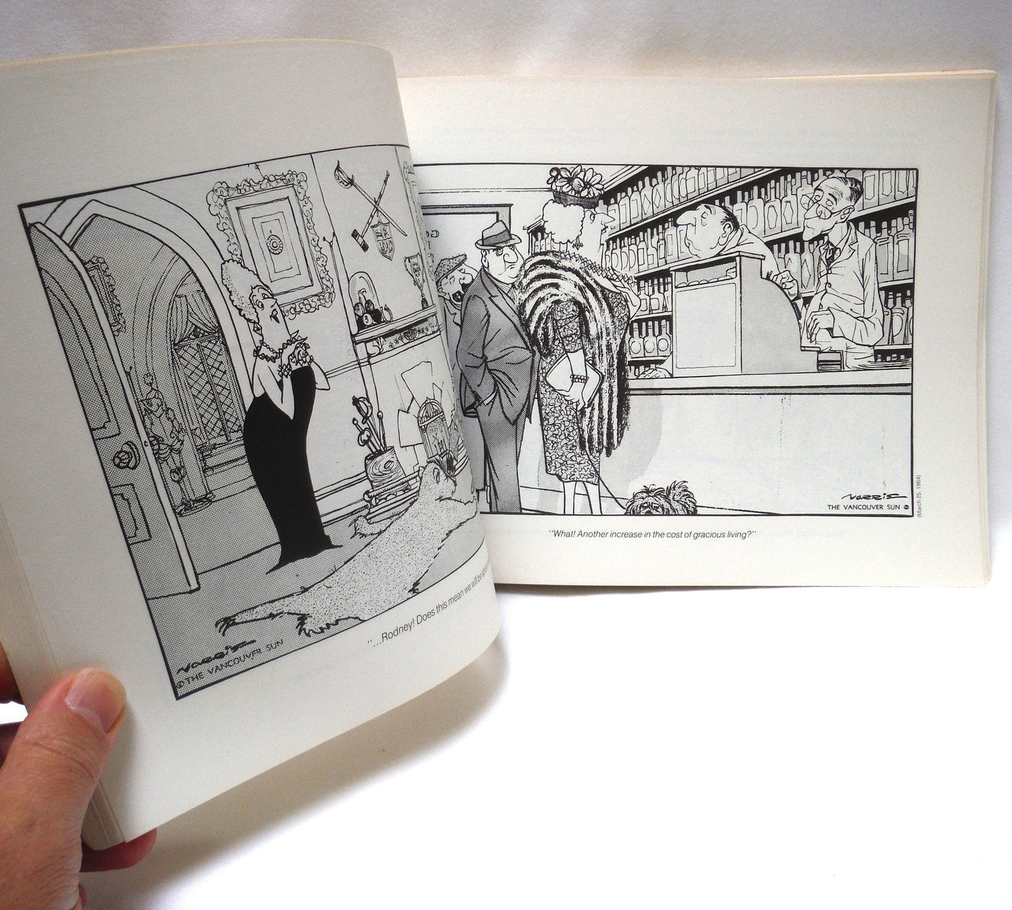 THE BEST OF NORRIS: A Special McClelland and Stewart Publishers Collection of 200 Cartoons by Len Norris of The Vancouver Sun (1984 1st Ed.)