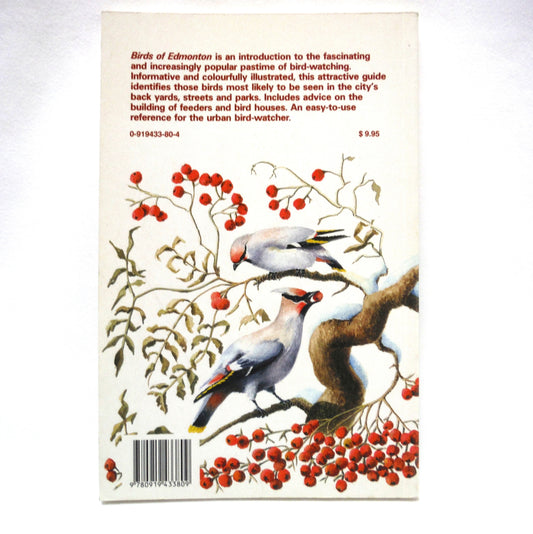 BIRDS OF EDMONTON, The Revised Guide by Robin Bovey (1995 Revised)