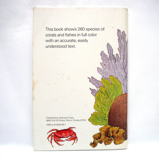 GUIDE TO CORALS & FISHES of Florida, Bahamas, and the Caribbean, by Idaz Greenberg (1986 Ed.)