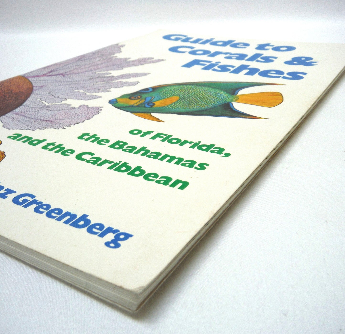 GUIDE TO CORALS & FISHES of Florida, Bahamas, and the Caribbean, by Idaz Greenberg (1986 Ed.)