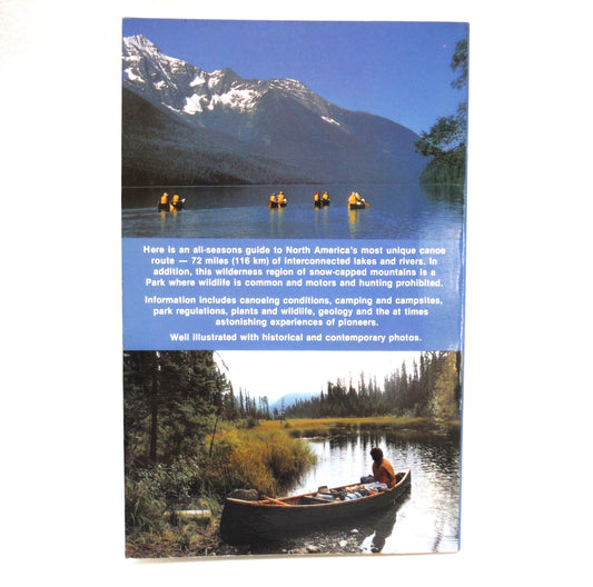BOWRON LAKES, Pocket Guide to Canoe Country British Columbia, by Richard Thomas Wright (1989 Updated Edition)