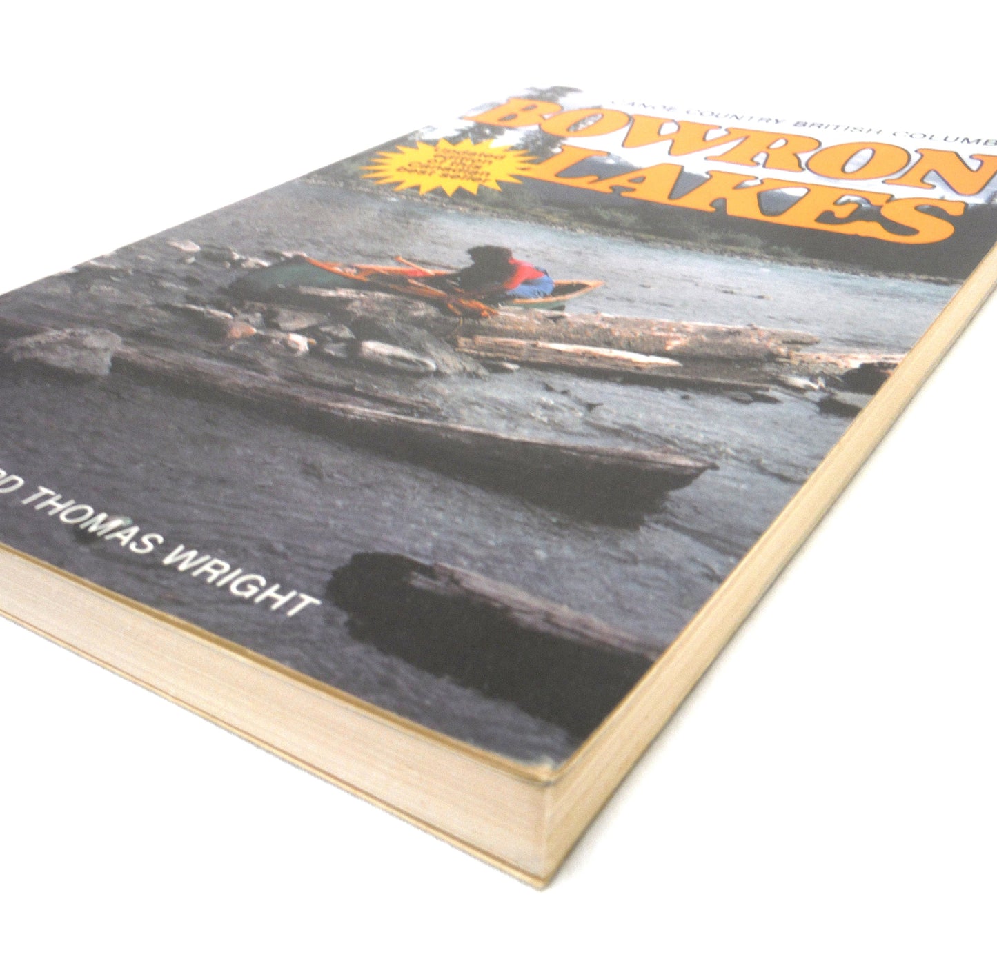 BOWRON LAKES, Pocket Guide to Canoe Country British Columbia, by Richard Thomas Wright (1989 Updated Edition)