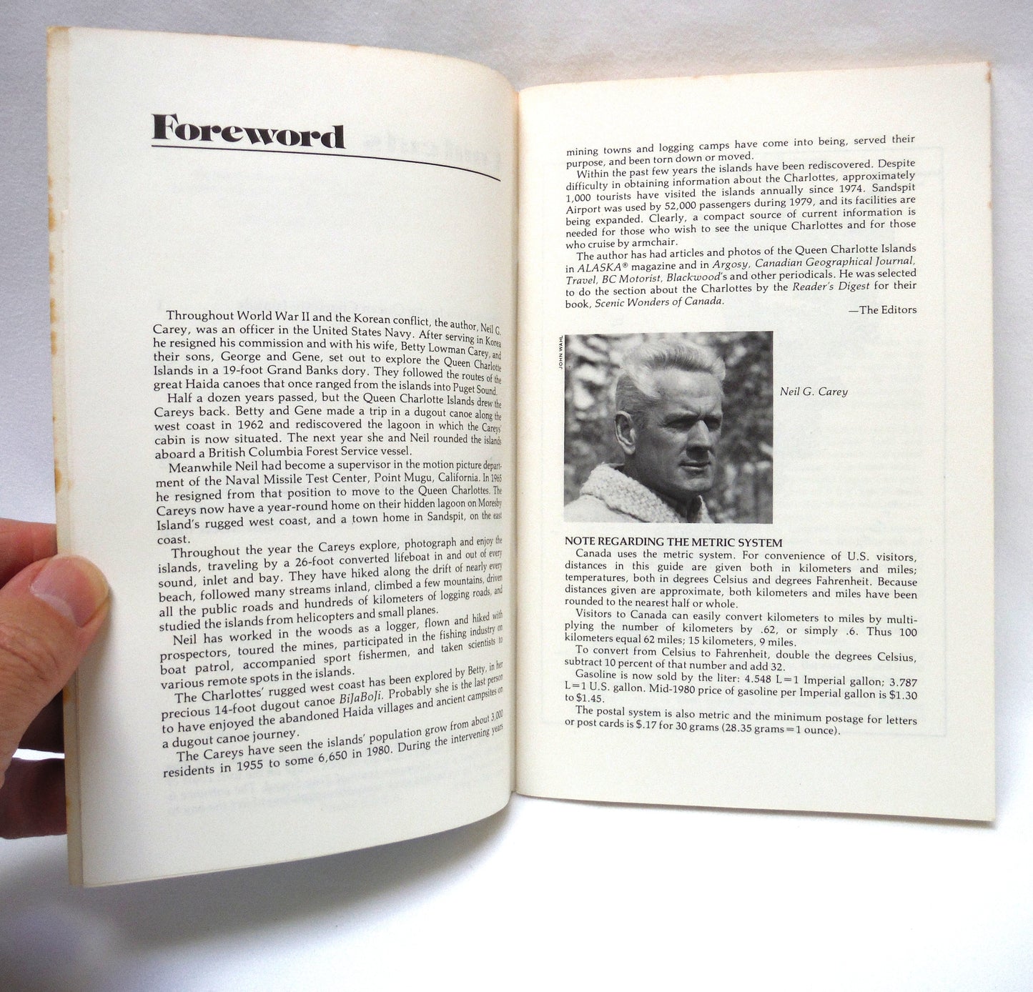 GUIDE TO THE QUEEN CHARLOTTE ISLANDS, An Alaska Magazine Publication Written by Neil G. Carey, 1980
