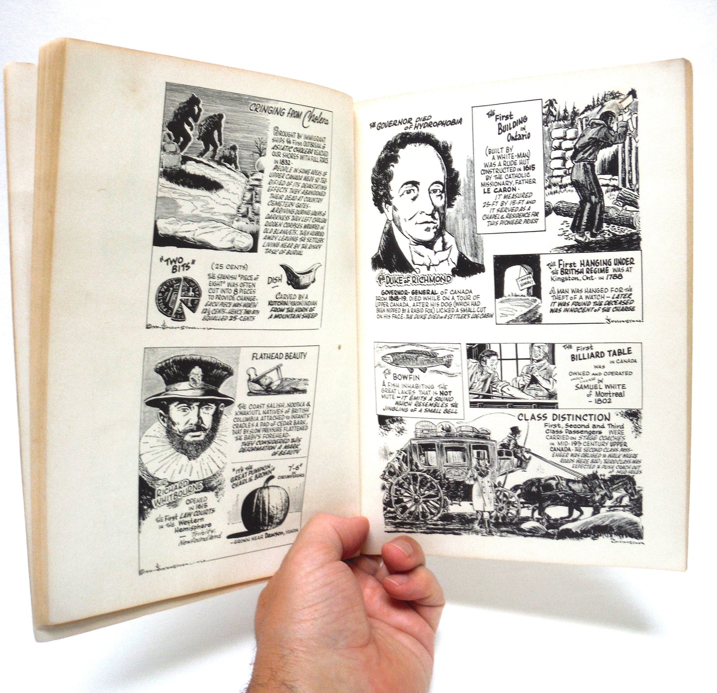 JOHNSTON'S IT HAPPENED IN CANADA VOLUME 2, Selected From The Daily Feature Appearing in Canadian Papers From Coast to Coast, 1971
