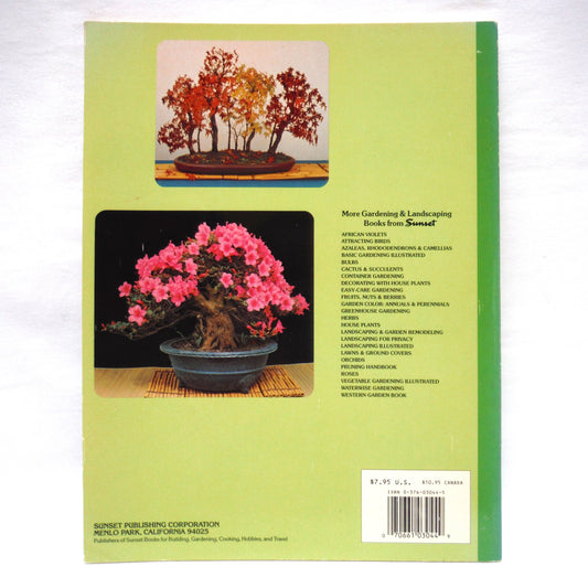 BONSAI: An Illustrated Gide to an Ancient Art, by Sunset Publishing, 1976