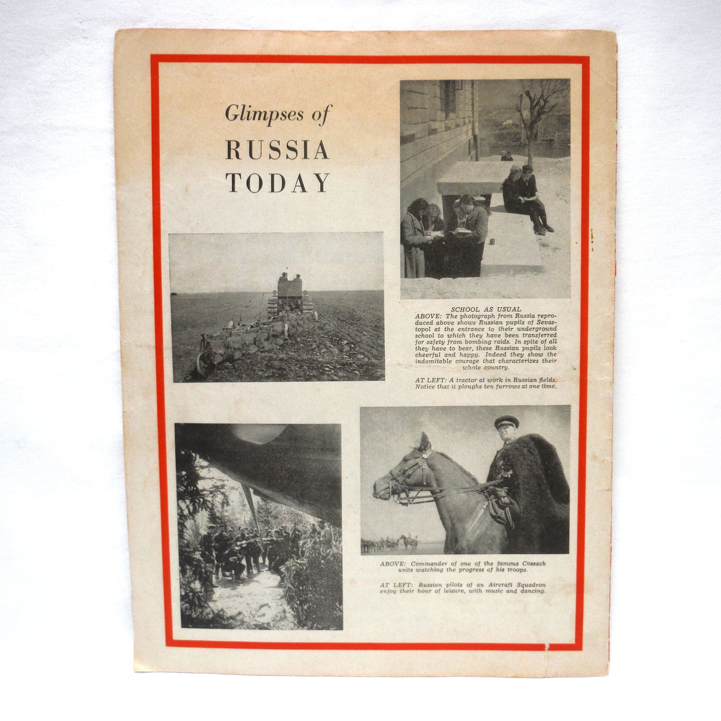 THE CANADIAN RED CROSS JUNIOR MAGAZINE, A Paul's 3-Pack of Antique 1943, 1944, 1946 Canadianna Magazines!