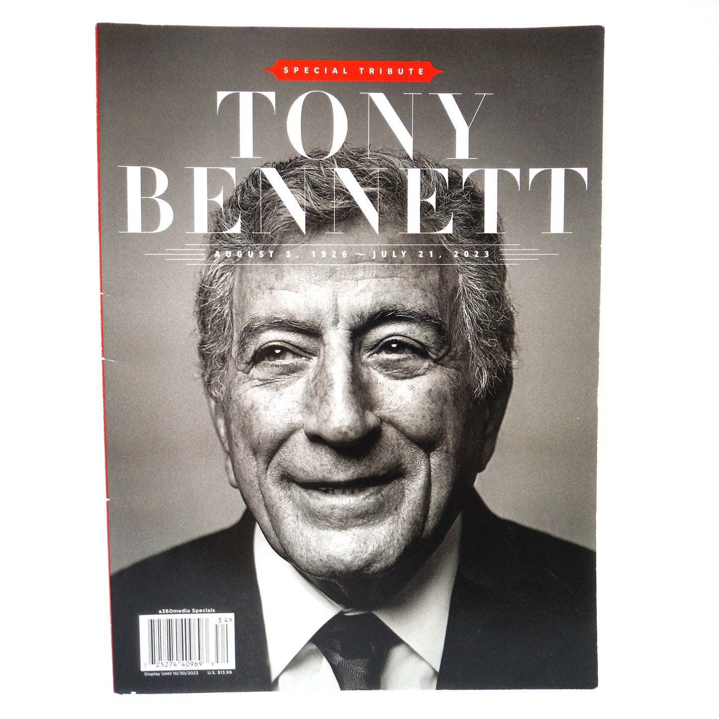 TONY BENNETT SPECIAL TRIBUTE MAGAZINE (August 3, 1926 - July 21, 2023) by A360 Media, 2023