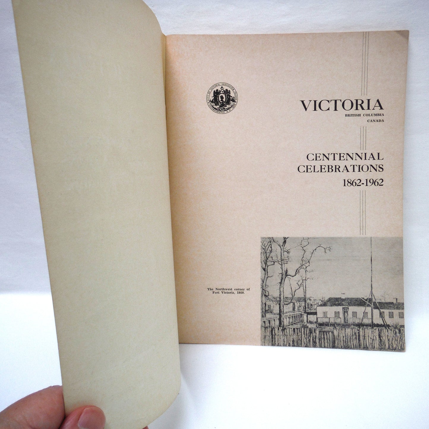 VICTORIA HISTORICAL REVIEW: One Hundred Years of Progress Centennial Celebrations 1862-1962 (1962 1st Ed.)