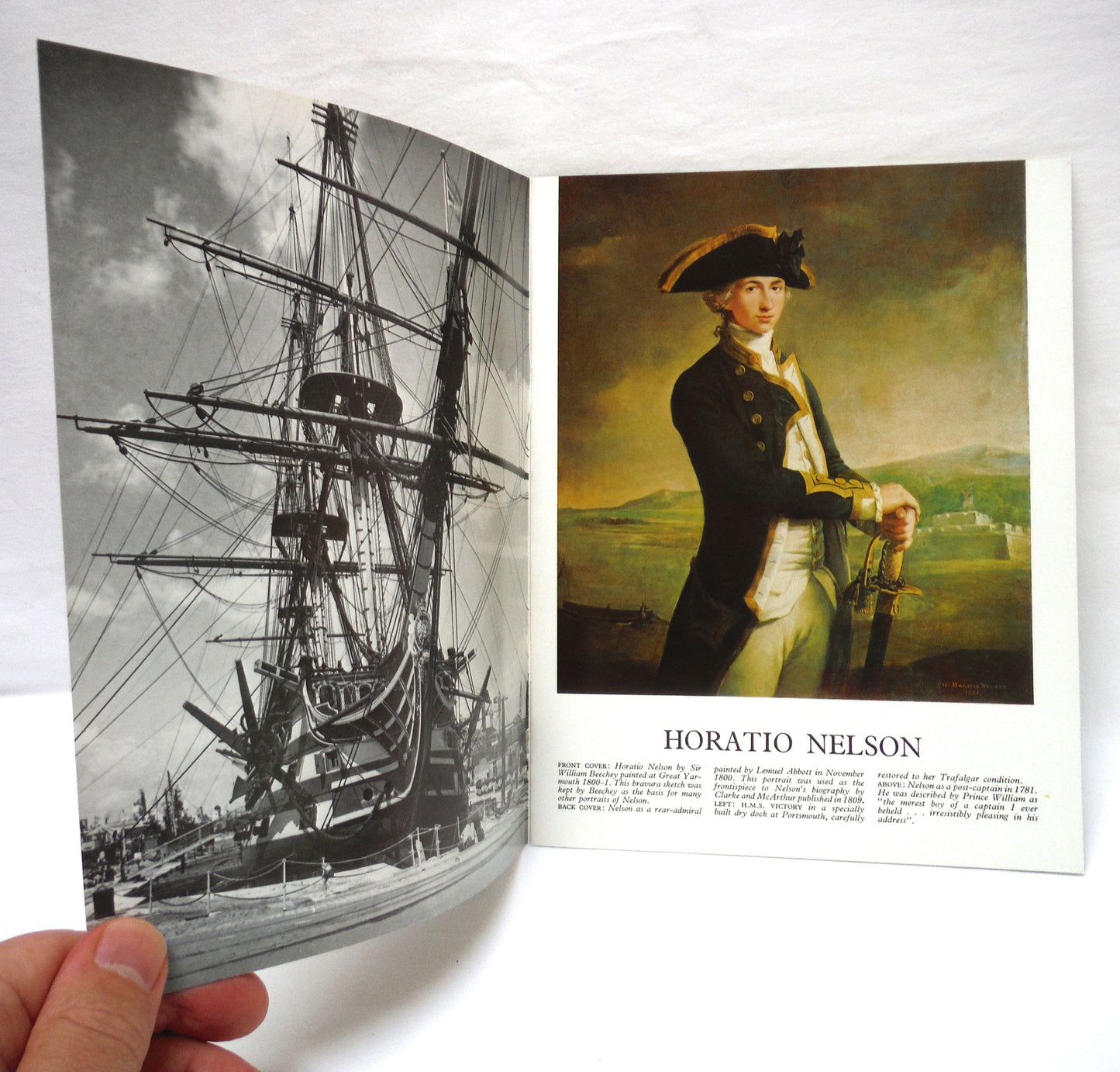 HORATIO NELSON, A Pictorial Record of Englands Greatest Naval Hero, by Pitkin of London, 1972