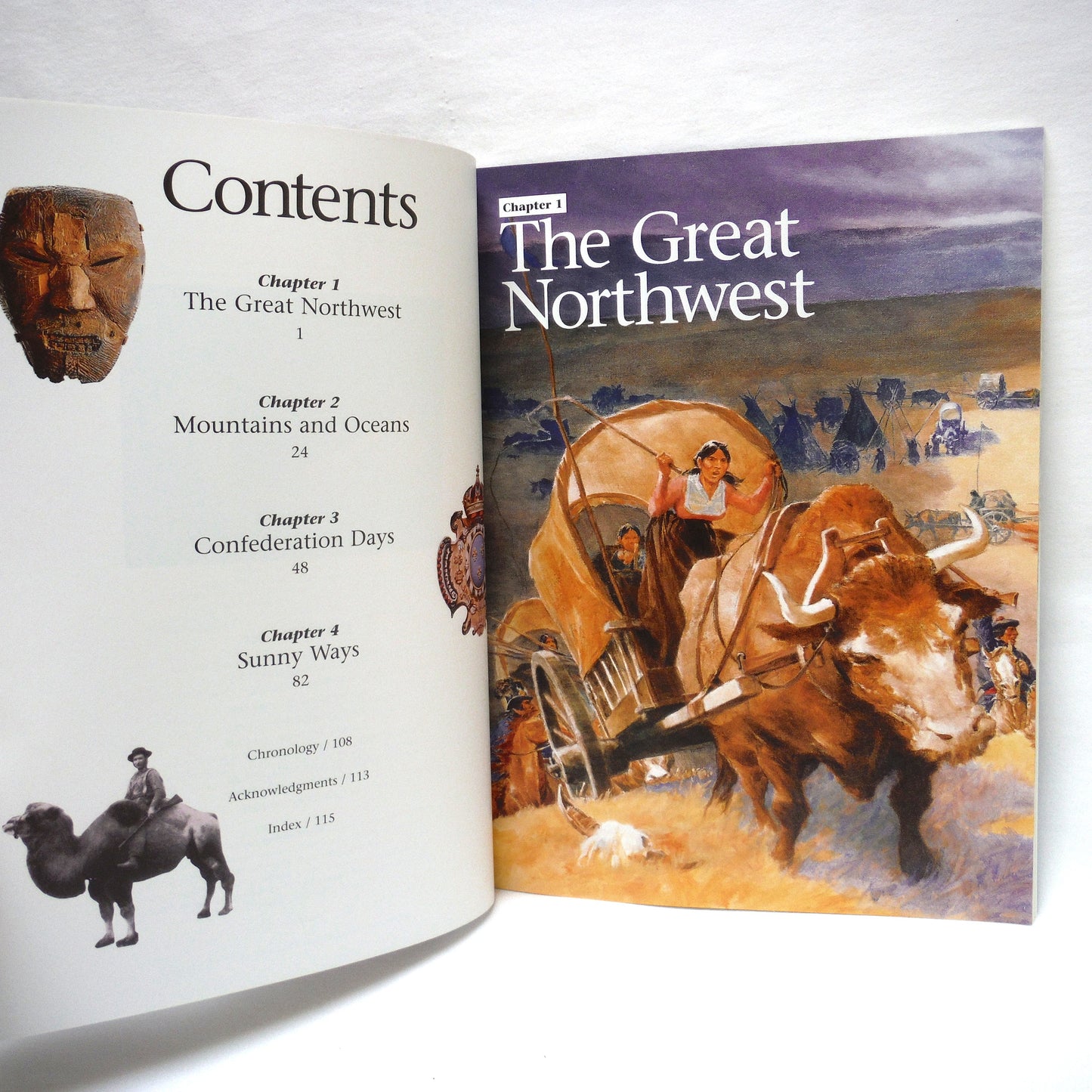 THE STORY OF CANADA: A Paul's 3-Pack of Scholastic Books including THE BEGINNING, THE MAKING OF A NATION, and A CENTURY OF CHANGE, by Janet Lunn and Christopher Moore, 2007