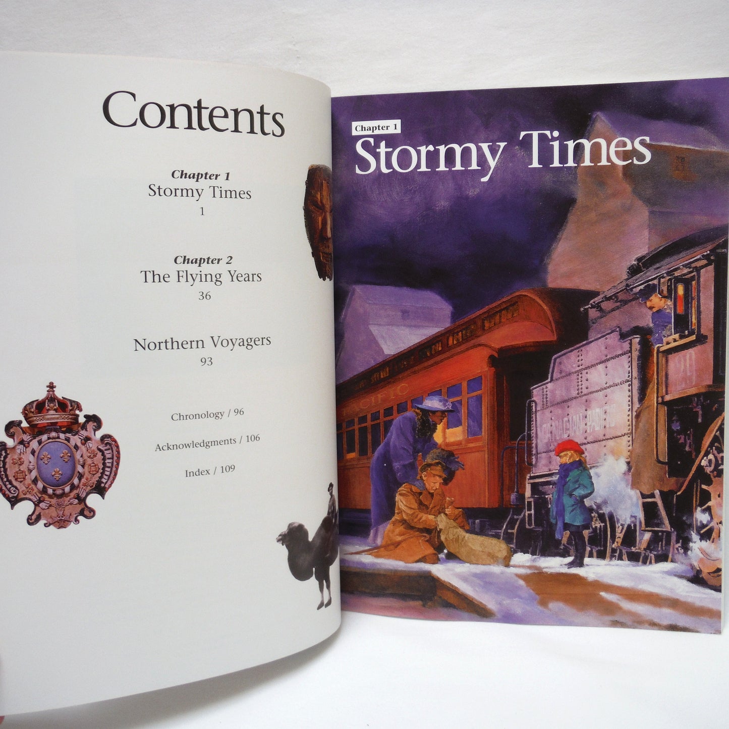 THE STORY OF CANADA: A Paul's 3-Pack of Scholastic Books including THE BEGINNING, THE MAKING OF A NATION, and A CENTURY OF CHANGE, by Janet Lunn and Christopher Moore, 2007