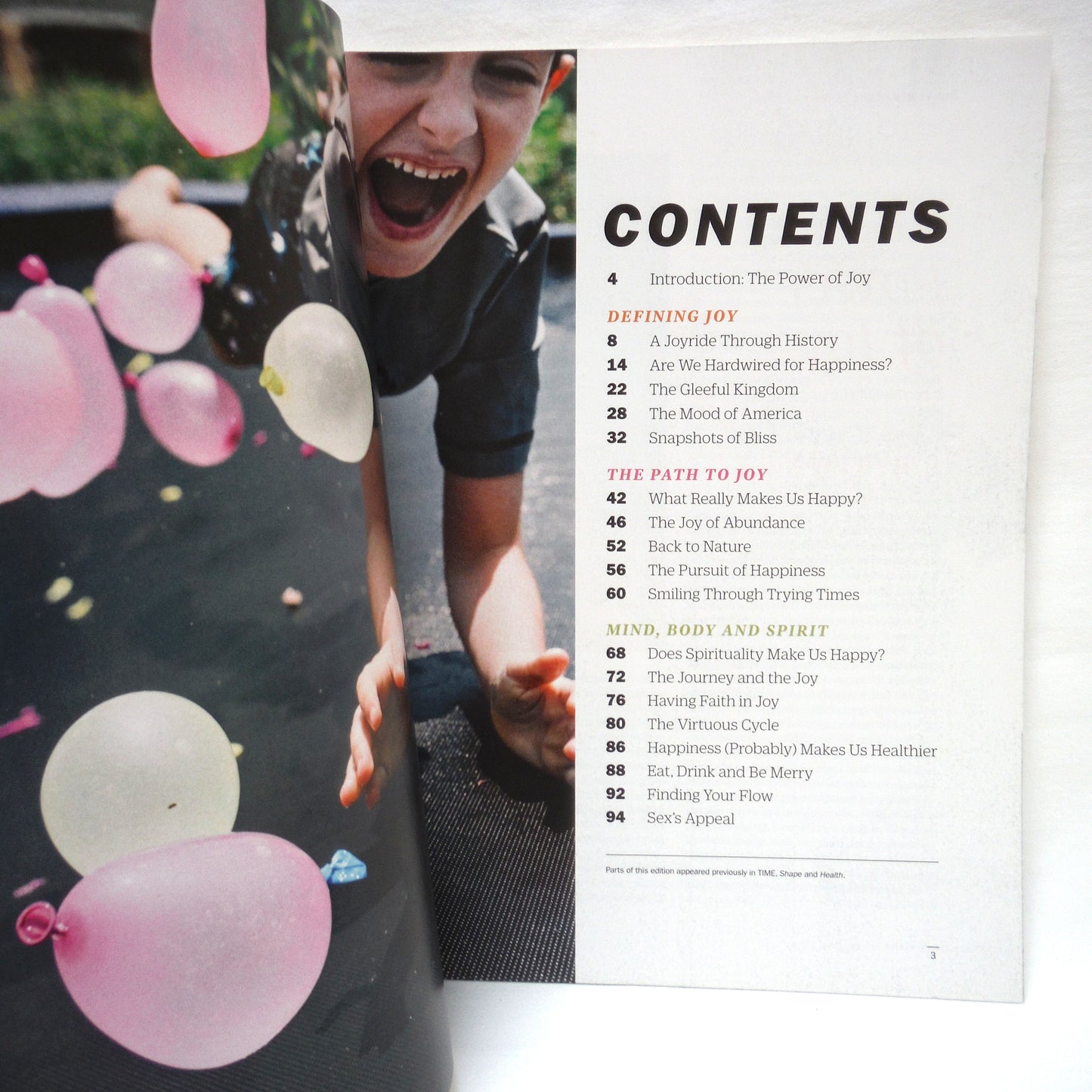 THE POWER OF JOY: Elevate Your Life, Finding Joy in Trying Times, A Spiritual Peak, A Special TIME Edition Magazine, 2020