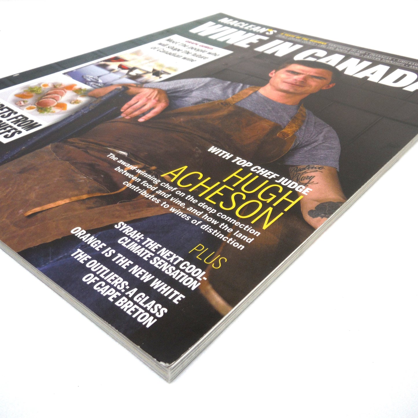MACLEAN'S WINE IN CANADA MAGAZINE, A Taste of the Regions: Vancouver Island, Okanagon, Similkameen, Niagara, Prince Edward County, Lake Erie North Shore, Eastern Townships, Annapolis Valley, 2014